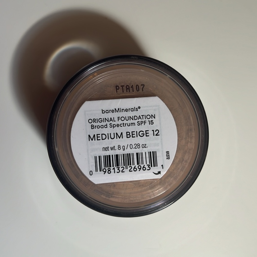 🆕 BareMinerals Original Loose Powder Foundation SPF 15- Medium Beige 12